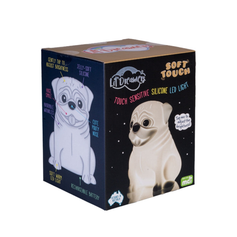 Silicone Touch Led Lamp Pug