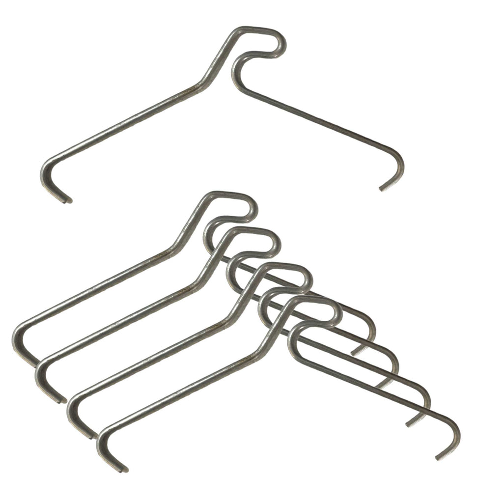 5 Pack 70mm (2.7") Brick Hooks - Wall Crab Clips Hangers For Pictures Plants