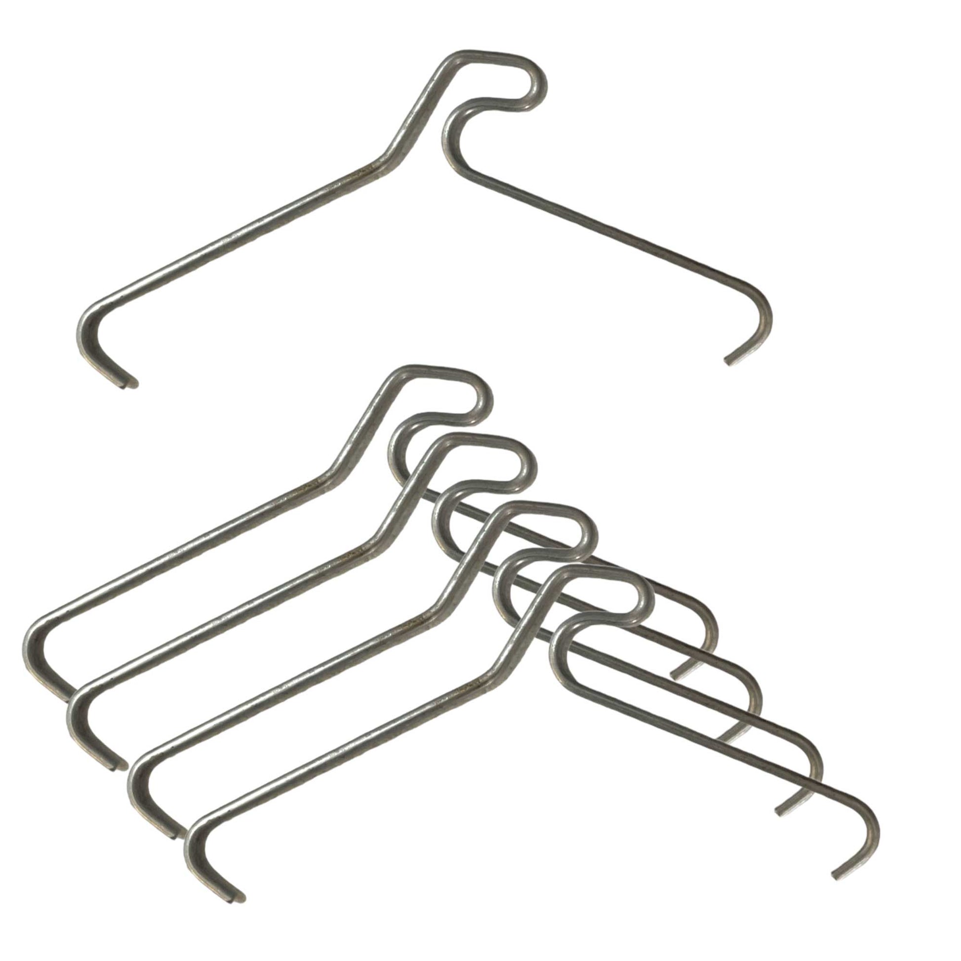 5 Pack 70mm (2.7") Brick Hooks - Wall Crab Clips Hangers For Pictures Plants
