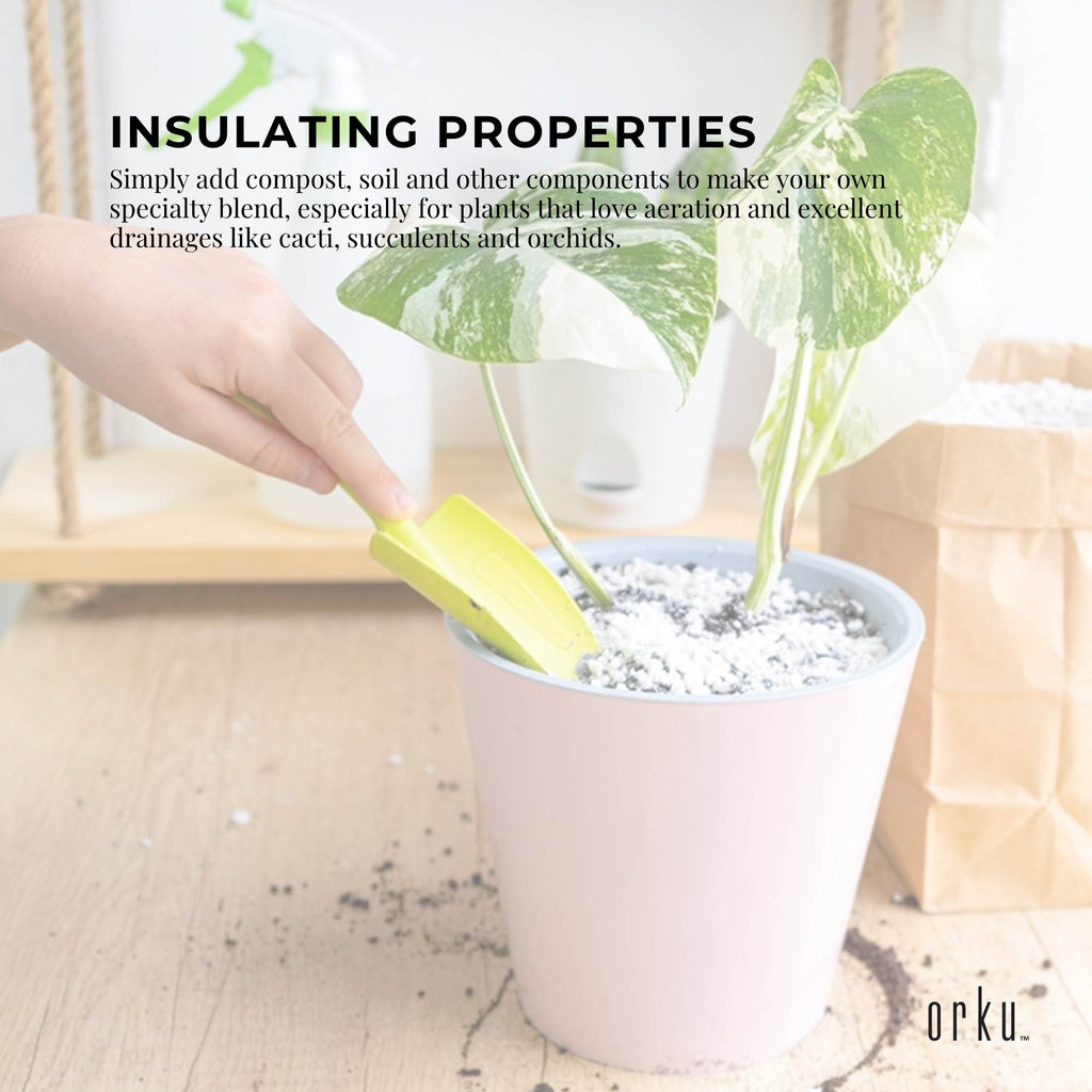 50L Perlite Medium Premium Soil Expanded Plant Growing Media Plants Hydroponics