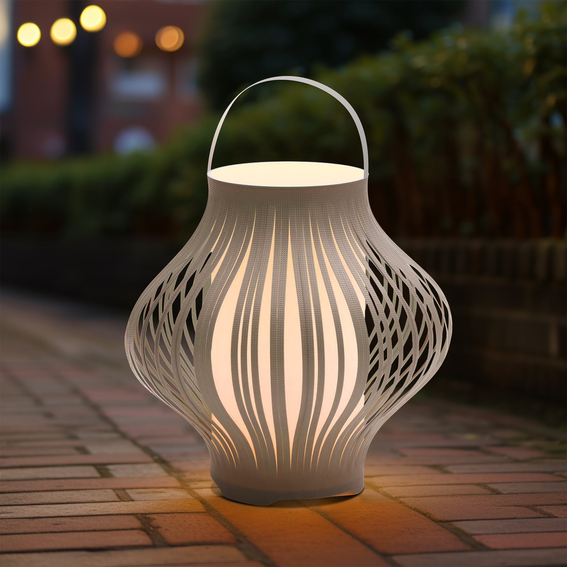 LED Retractable Lantern - Grey