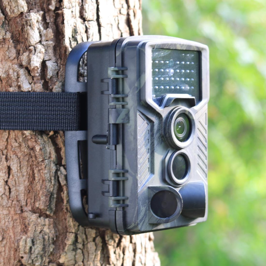8Mp Waterproof Trail Camera With Night Vision And Wide Angle Lcd