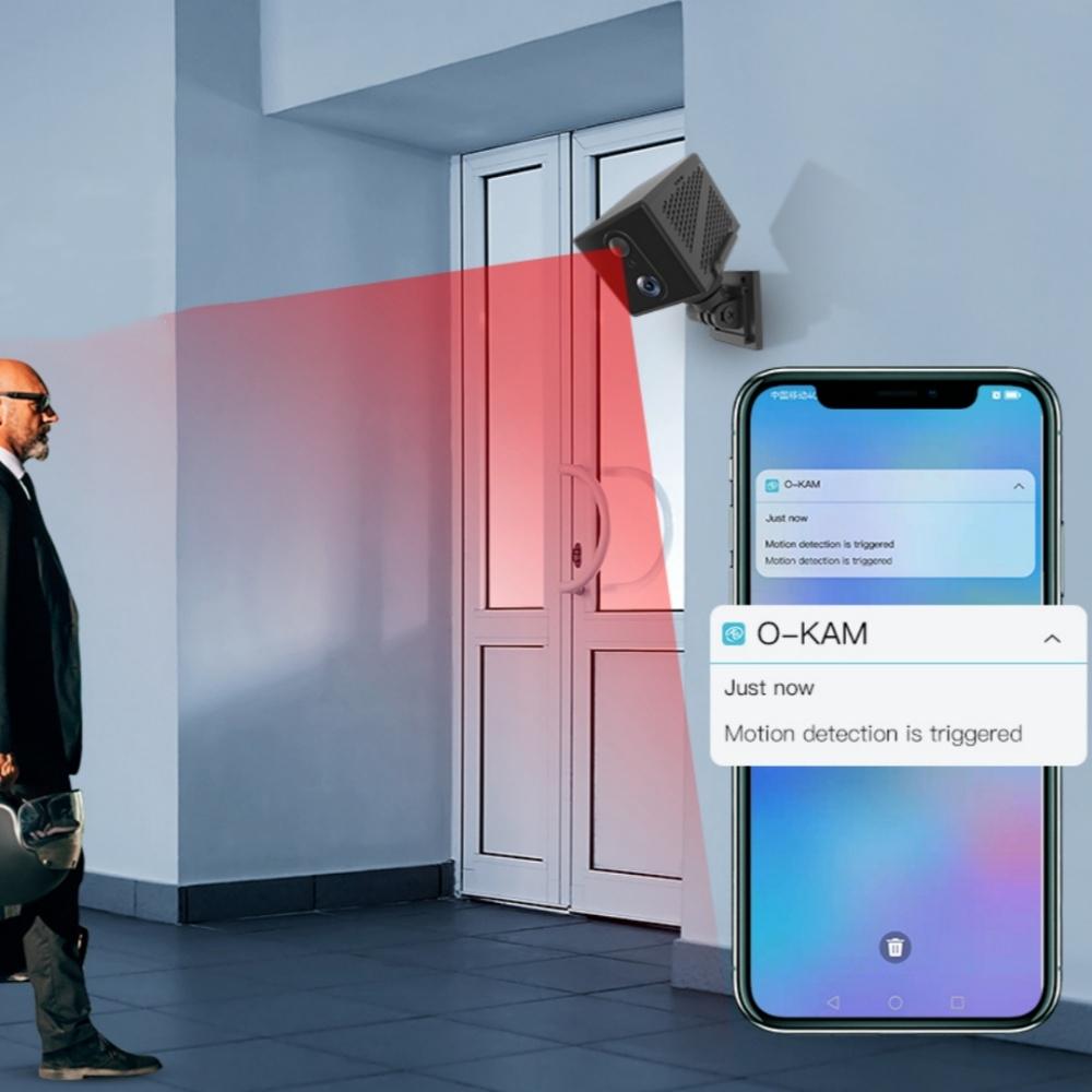 Wireless 4G Camera With Infrared Motion Detection For Home Security