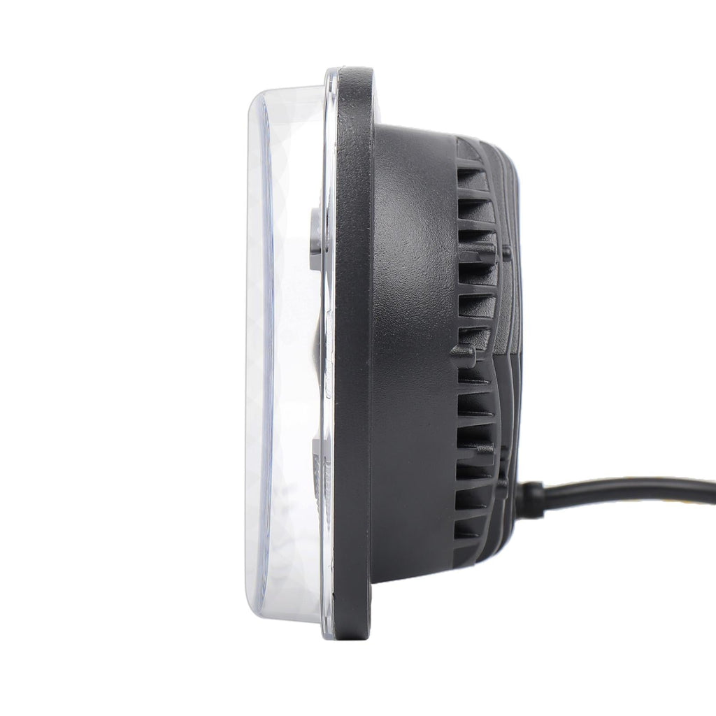 1 Pair 7 Inch Car Square Headlight Work Light