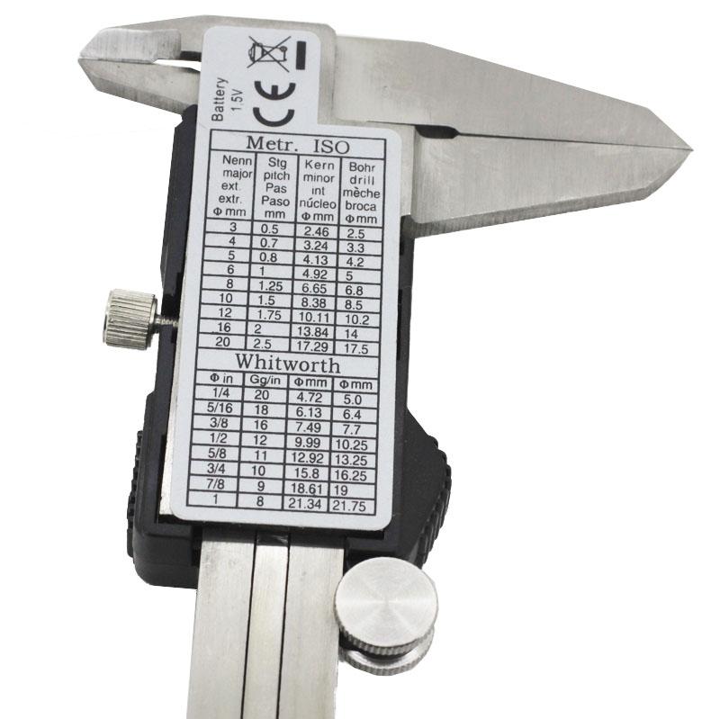 Digital Vernier Caliper / Micrometer - Lcd Display
