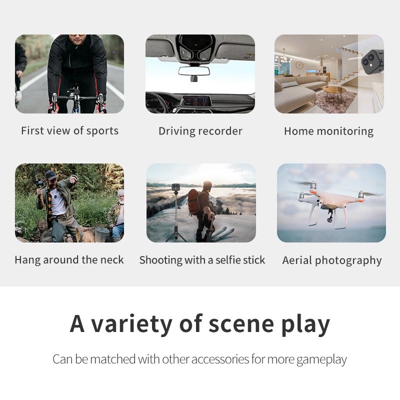 Wireless Dual Lens 4K Camera With Remote Monitoring