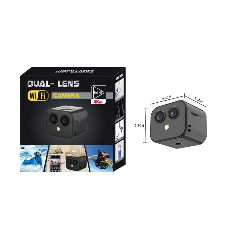 Wireless Dual Lens 4K Camera With Remote Monitoring