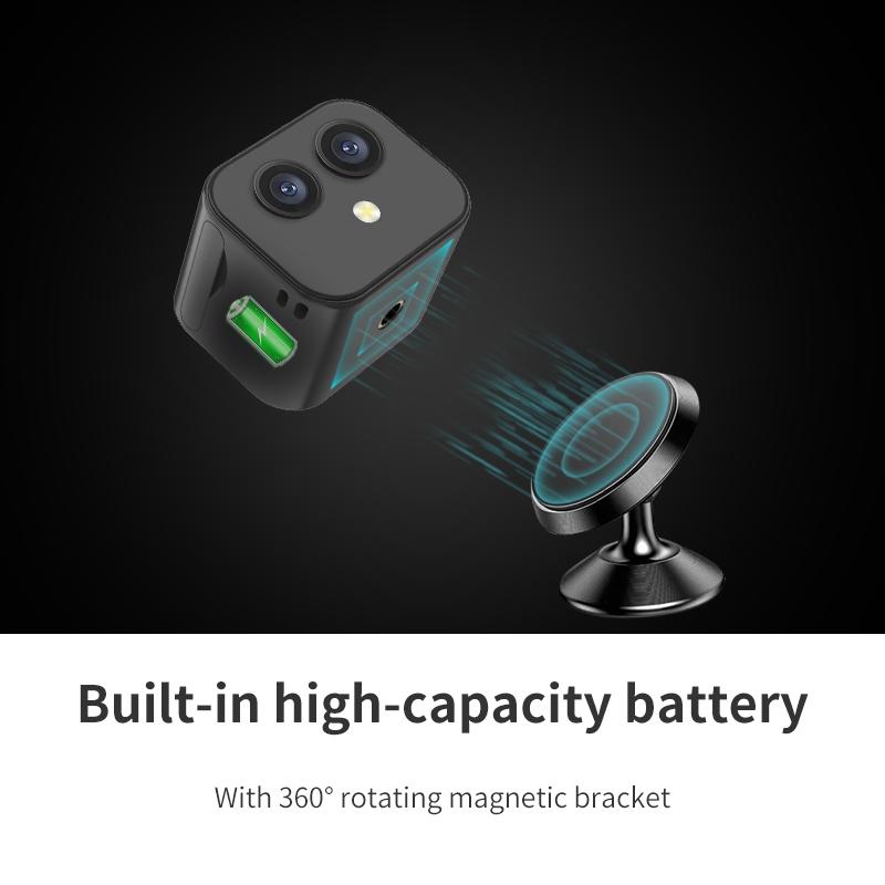 Wireless Dual Lens 4K Camera With Remote Monitoring