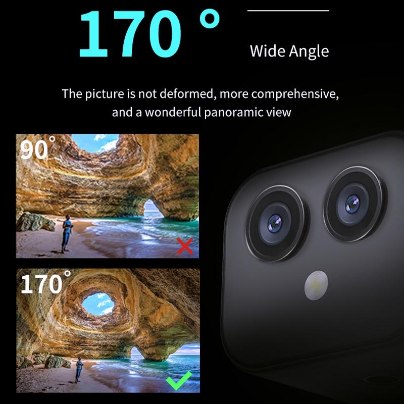 Wireless Dual Lens 4K Camera With Remote Monitoring