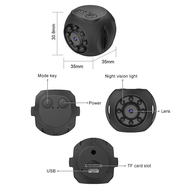 Smart Wifi Night Vision Camera With Hd Infrared Monitoring