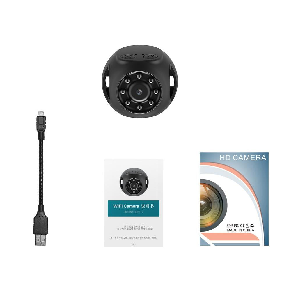 Smart Wifi Night Vision Camera With Hd Infrared Monitoring