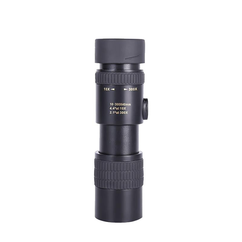High Definition Monocular Telescope - 10-300X40 Bak4 Prism