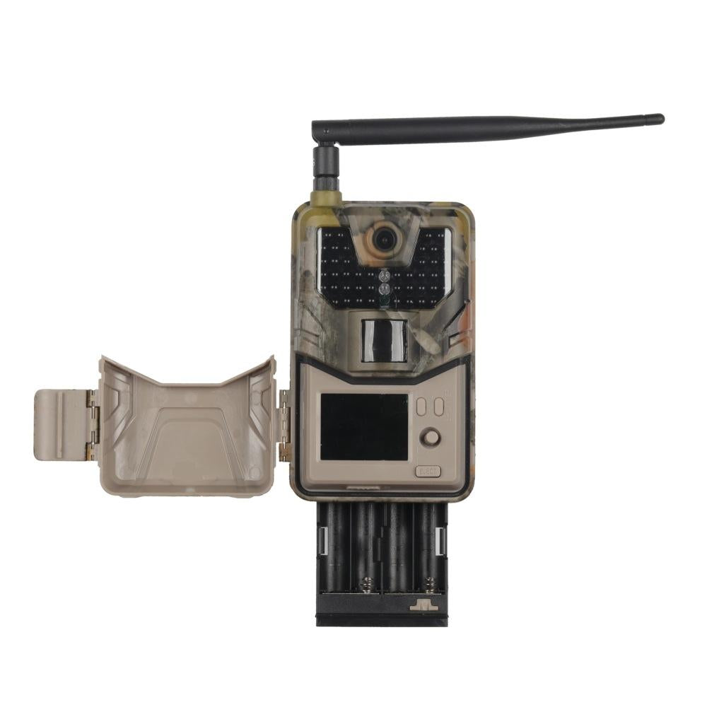 20Mp 2K Wildlife Hunting Trail Camera With Night Vision And 4G Cellular Surveillance