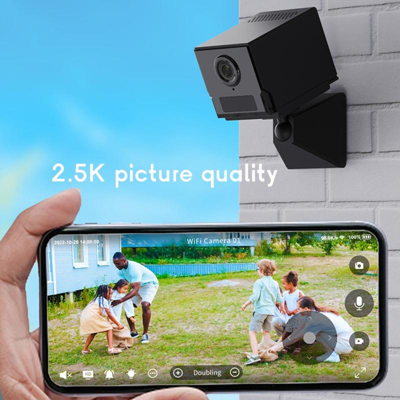 1440P Wifi Action Camera With Wide-Angle Mount