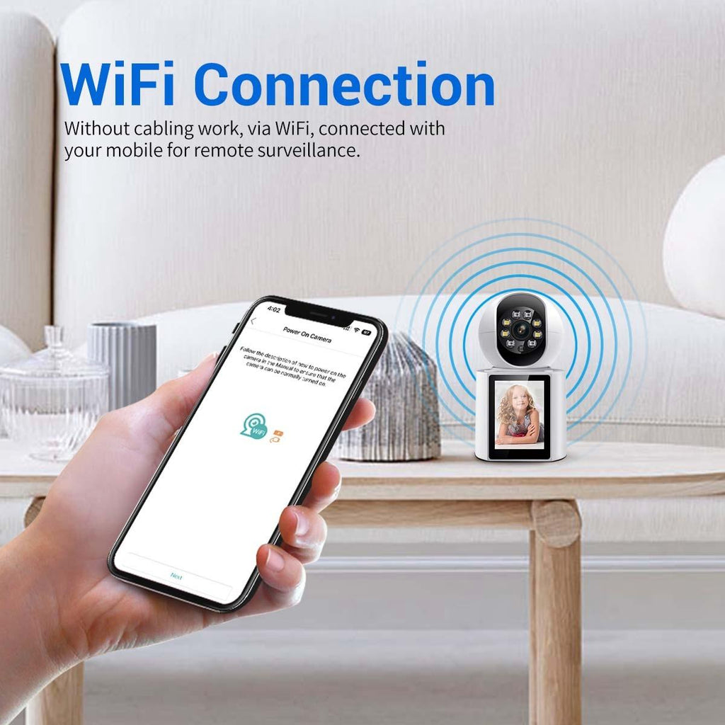 Smart Wifi Camera With Humanoid Detection And Audible Alarm