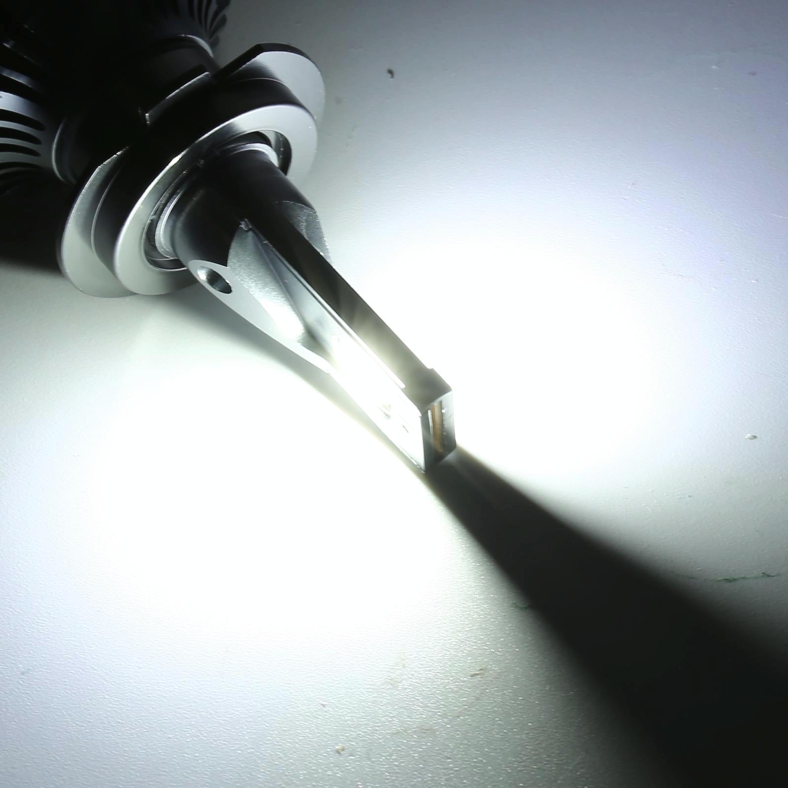 1 Pair 9006 Dc12V 65W 6000K 6500Lm Led Car Headlights