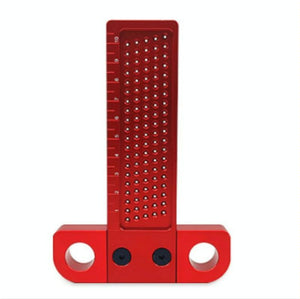 Marking Ruler for Woodworking T-shaped Holes