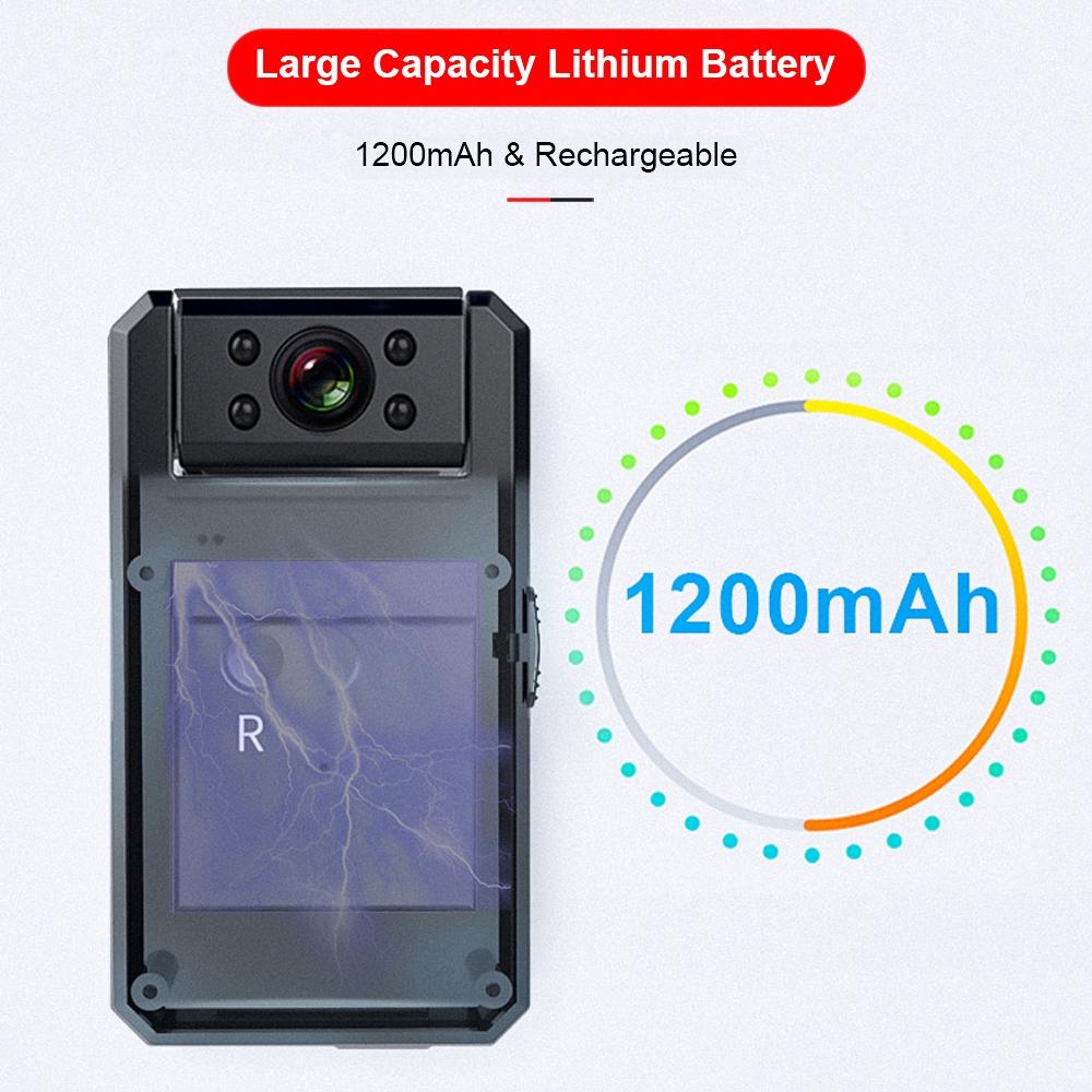 120 Degree Recorder Mini Hd Wifi Camera With Infrared Night Vision