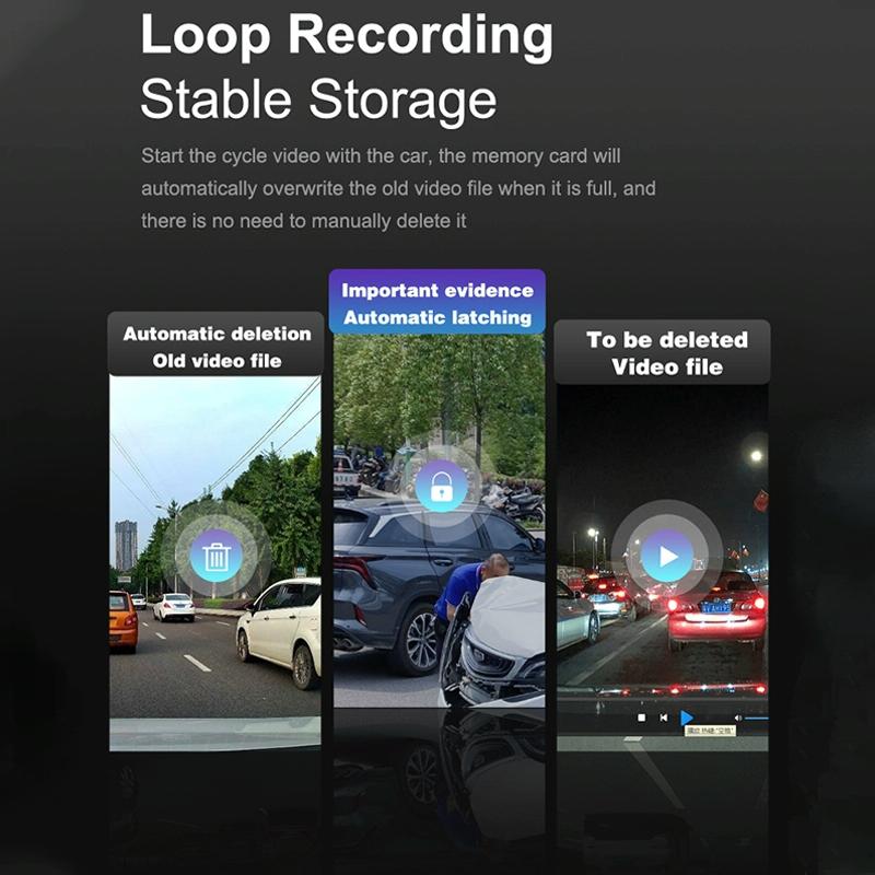 2k Night Vision Car Recorder with Wifi & Mobile App Support