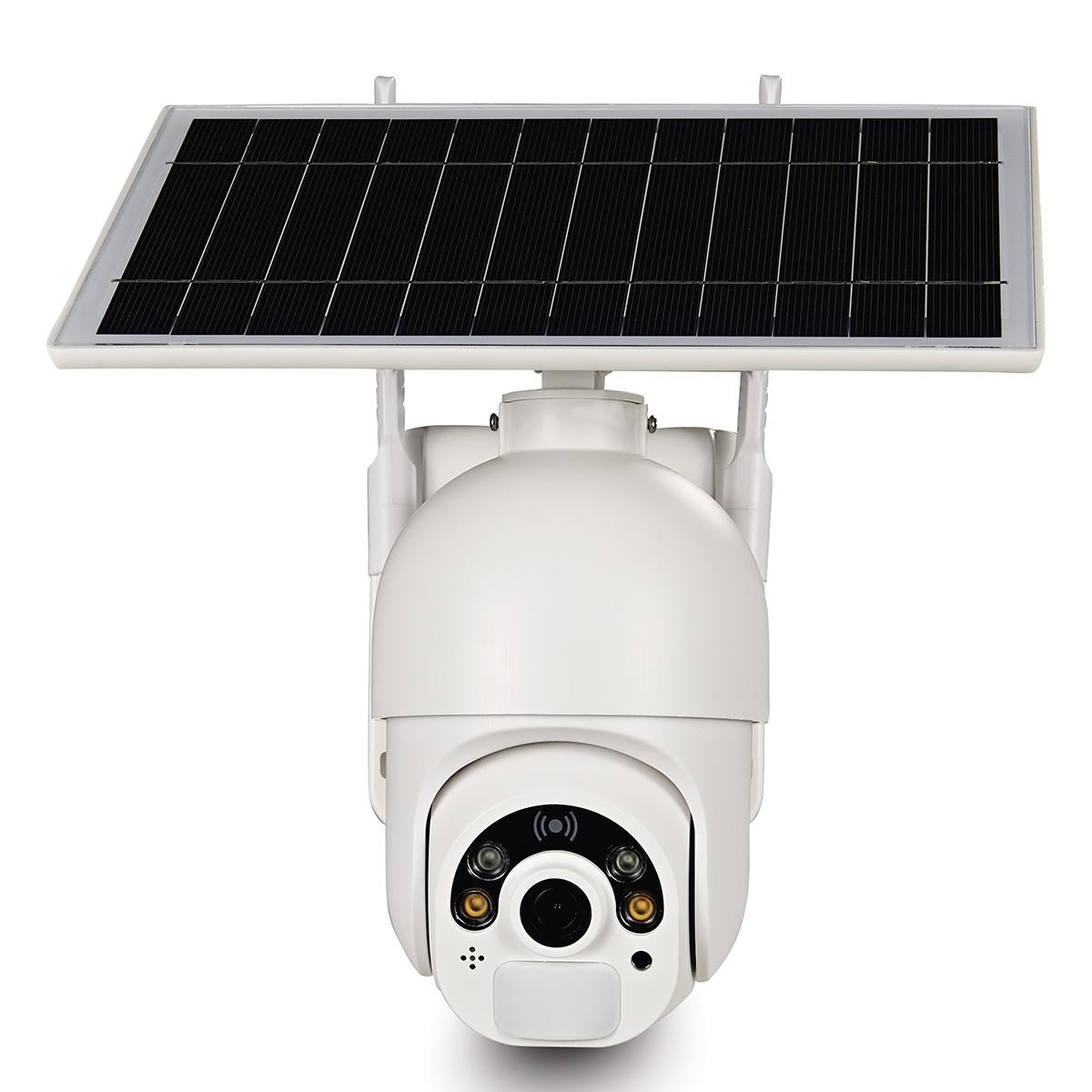Solar-Powered Wifi Camera With 1080P Hd Pir Alarm Night Vision And Two-Way Audio