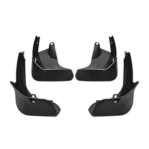 For Mercedes-Benz S-Class 2014-2020 4Pcs / Set Car Auto Soft Plastic Splash Flaps Fender Guard