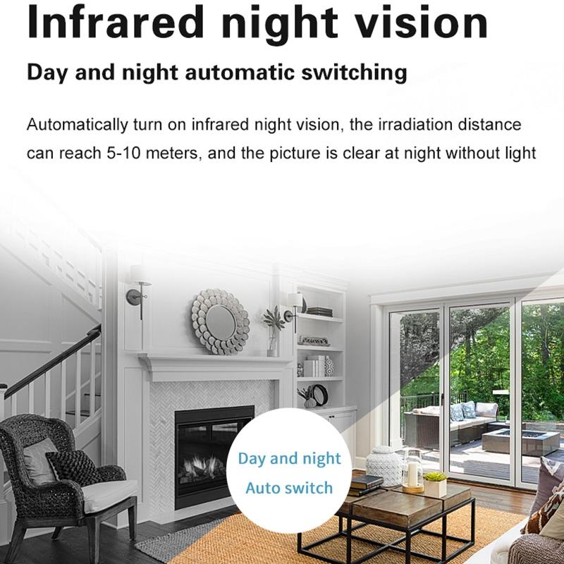 Wireless Night Vision Intercom Camera For Home Security