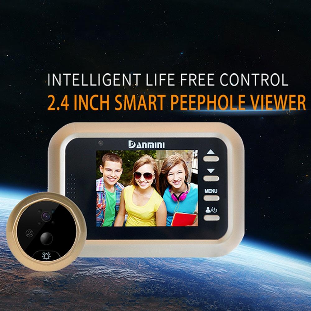 2.4 Colour Screen Security Camera With Night Vision & Motion Detection - Supports 32Gb Tf Card