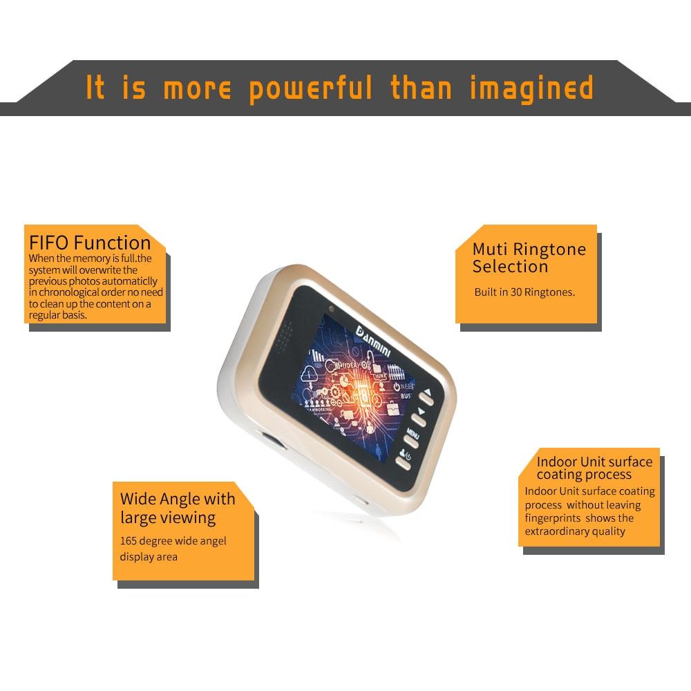 2.4 Colour Screen Security Camera With Night Vision & Motion Detection - Supports 32Gb Tf Card