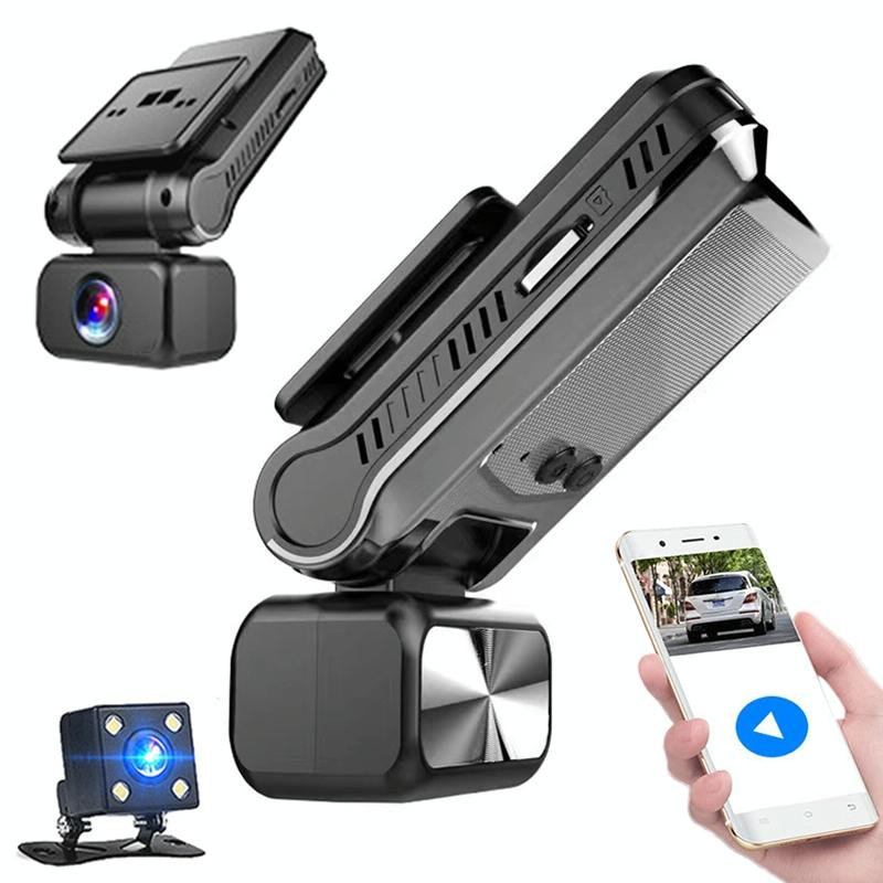 2k Dual Camera Wifi Car Dash Cam with Night Vision