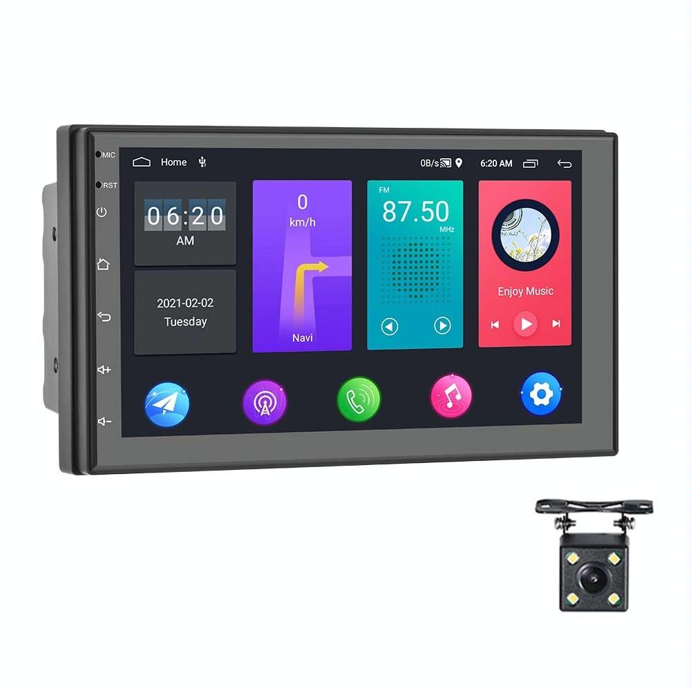 7 Inch Android Wifi Car Navigation Reversing Video Player - 2 + 32G Standard + 4Lights Camera
