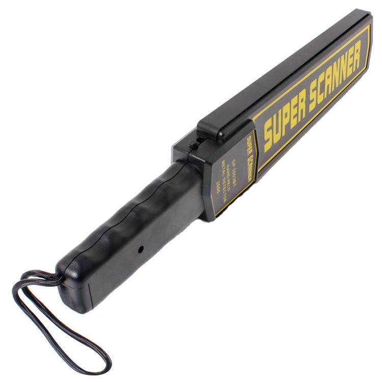 Hand-held Portable Metal Detector - Black