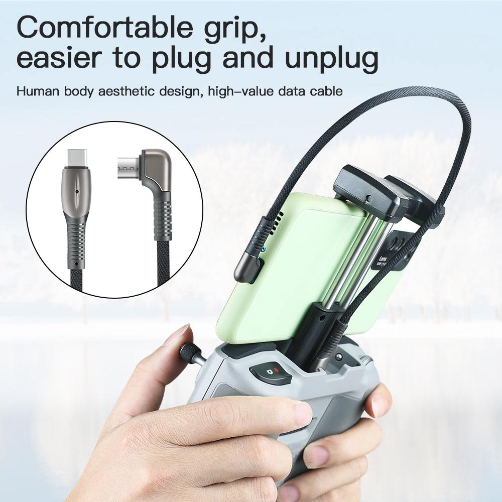Type c Data Cable for Dji Mavic 3 Mini 3 Pro Air 2s and Mini 2 - Aluminum Alloy Housing