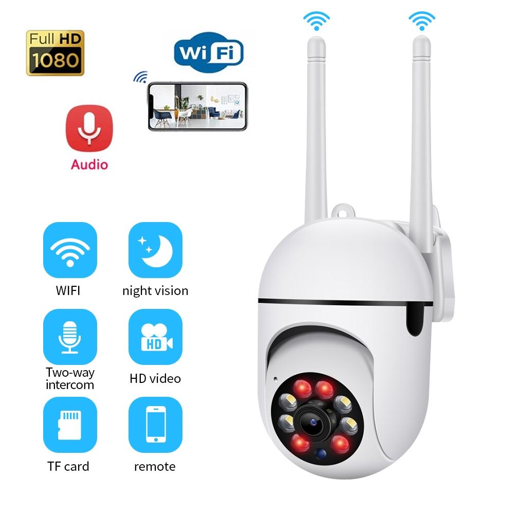 Wireless Hd Smart Camera With Night Vision & Two-Way Audio - 16G Memory