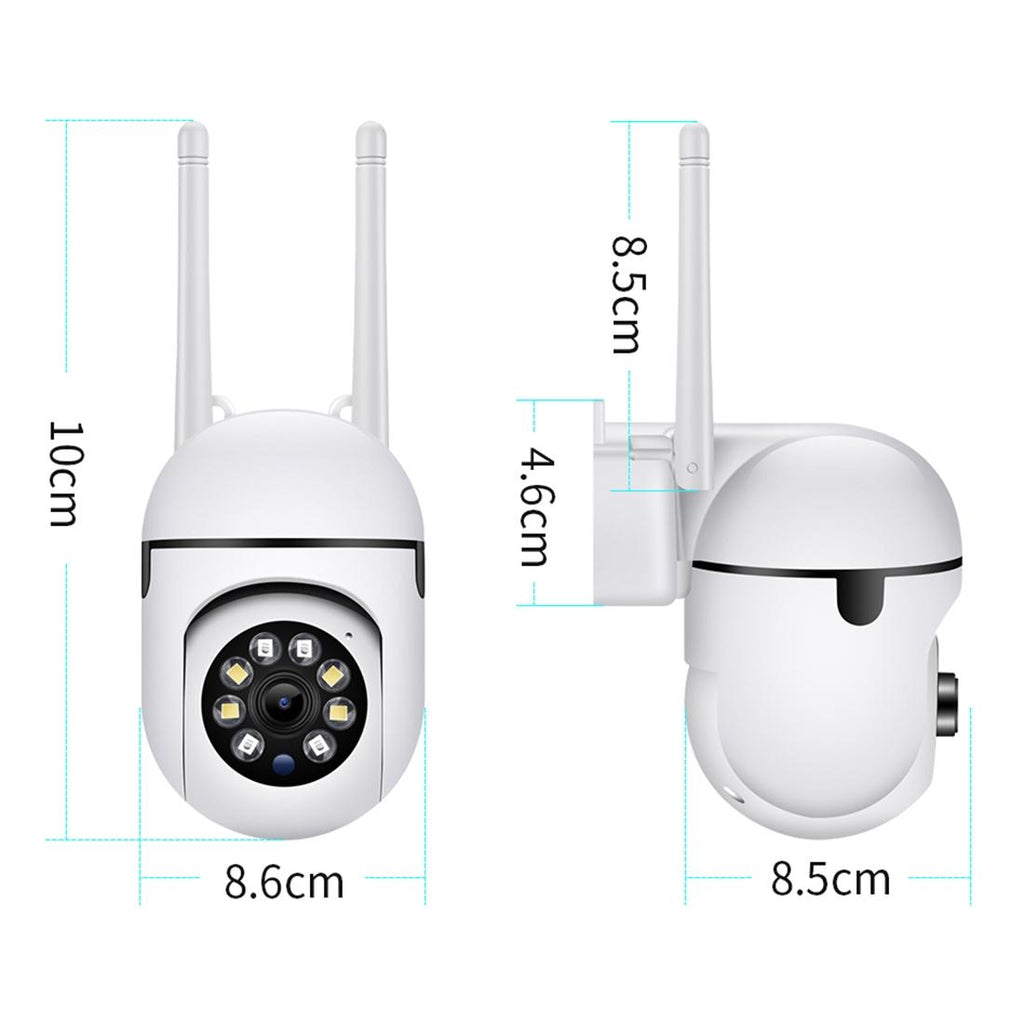 Wireless Hd Smart Camera With Night Vision & Two-Way Audio - 16G Memory