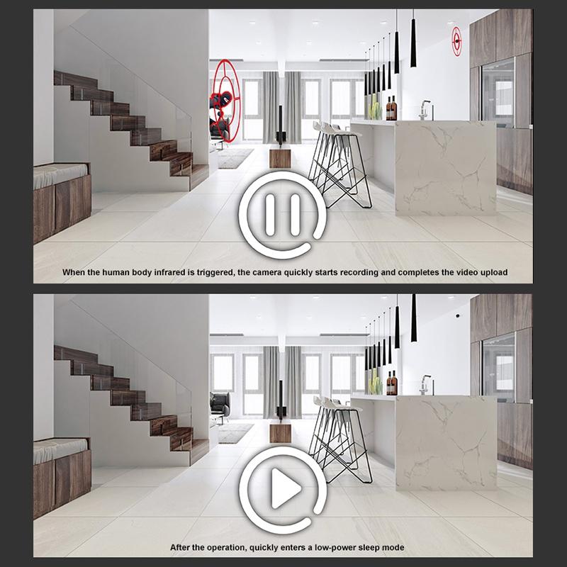 1080P Wifi Action Camera With Wide-Angle Recording