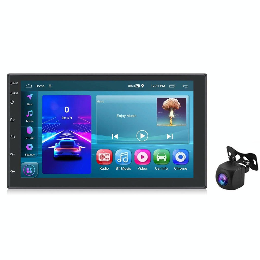7 Inch Android 11 Carplay Navigation Player + Ahd Camera