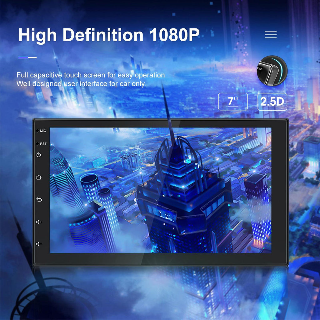 7 Inch Android 11 Carplay Navigation Player + Ahd Camera