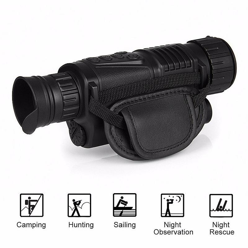 Usb Charging Infrared Monocular Telescope - Professional Night Vision