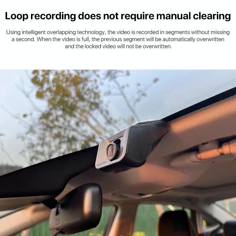 Hd Night Vision Car Recorder with Wifi & Mobile App Support