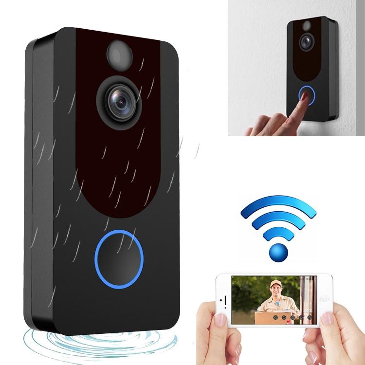 1080P Full Hd Wifi Security Doorbell With Intercom And Weather Resistance