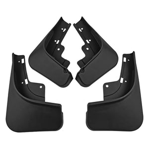 For Tesla Model S 2022 4Pcs / Set Car Auto Soft Plastic Splash Flaps Fender Guard