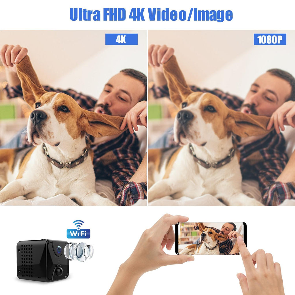 Wireless Wifi Home Security Camera With Night Vision And Remote Monitoring