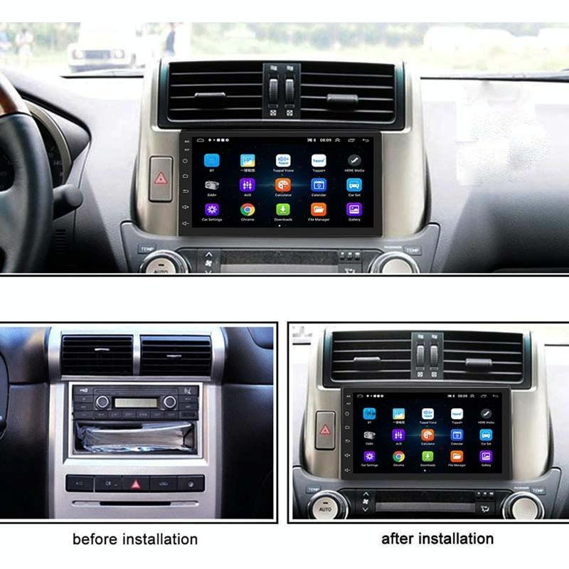7 Inch Android Navigation Wifi Car Mp5 Player 1 + 32G Gps Bluetooth 2.5D Screen Standard + 8 Lights Camera