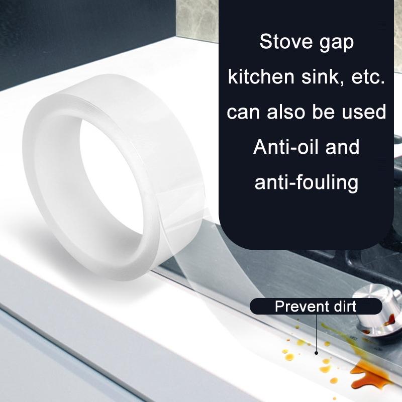 15m Long Window Frame Gap Tape - 5cm Wide Plastic Steel