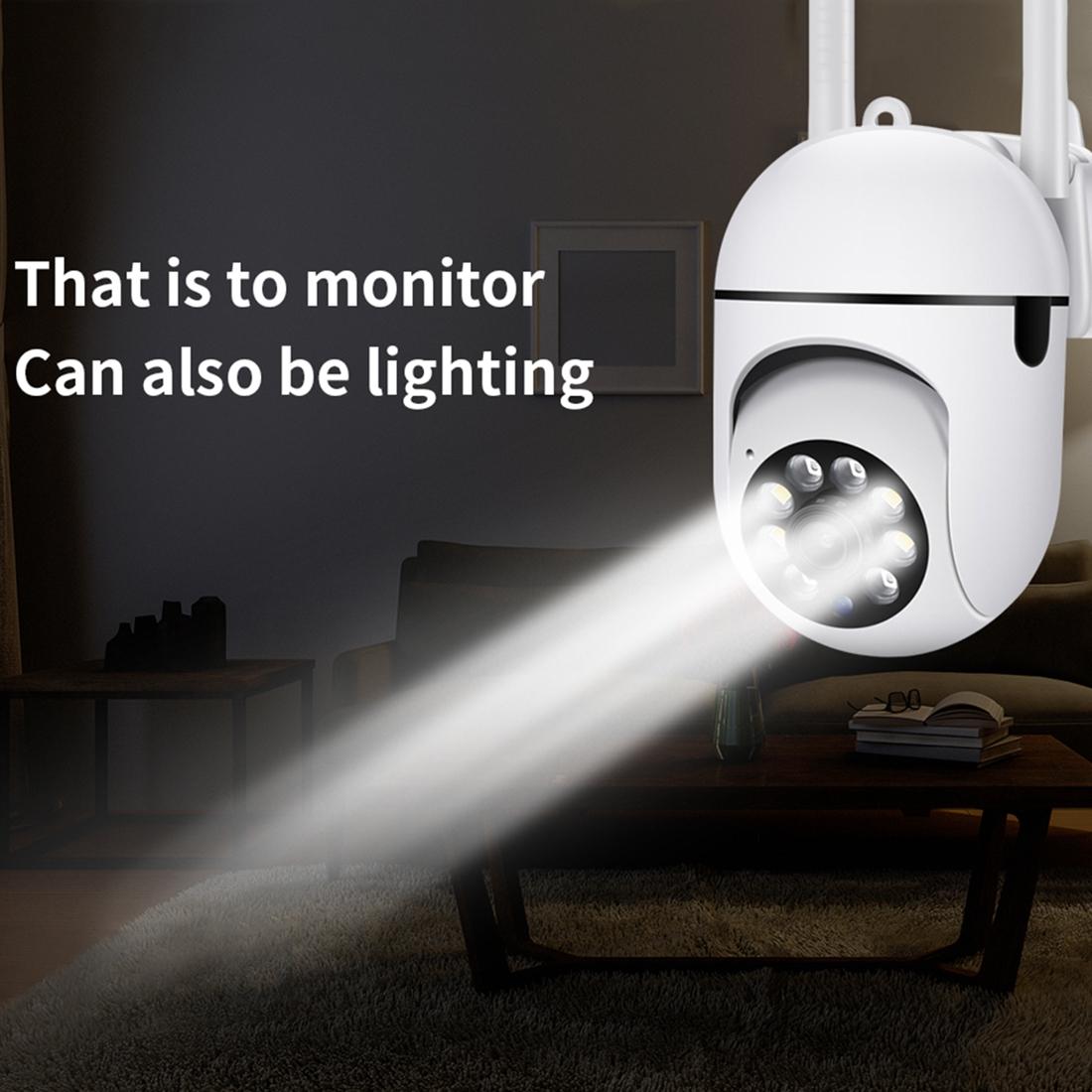 Wireless Hd Smart Camera With Night Vision & Two-Way Audio - 32Gb Memory