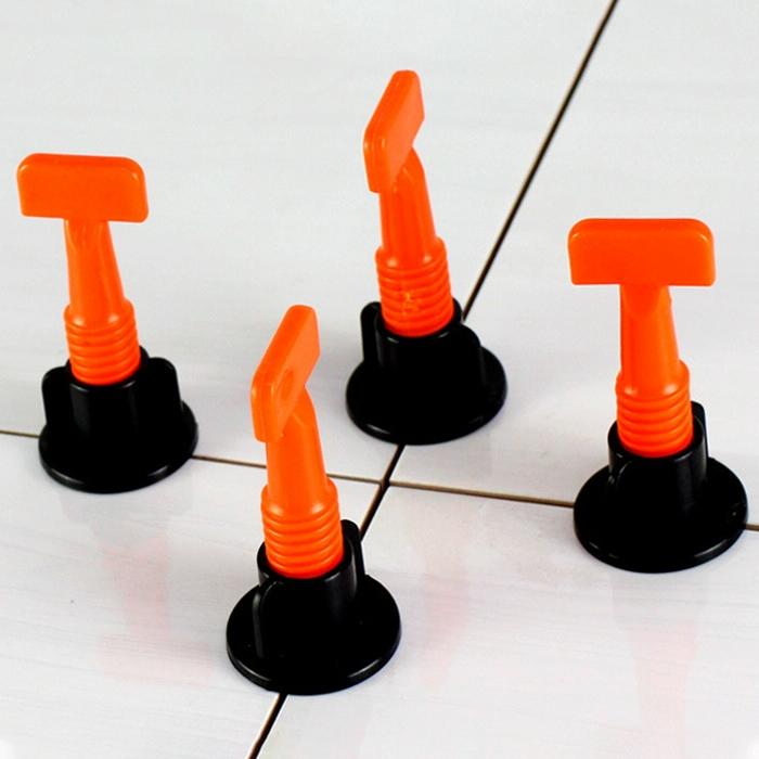 50-pack Tile Leveling Clips for Perfect Paving Alignment