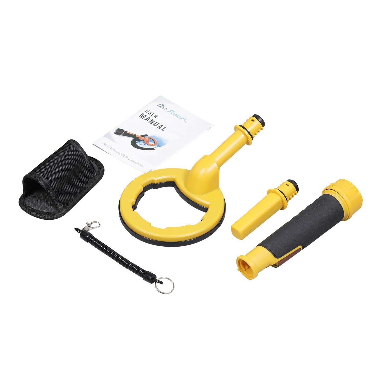 Waterproof 2-in-1 Underwater Metal Detector - 60m Submersible
