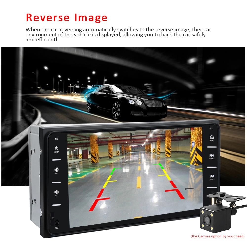 7 Inch Car Touch Screen Mp5 Player For Toyota Corolla - Fm / Tf / Mirror Link