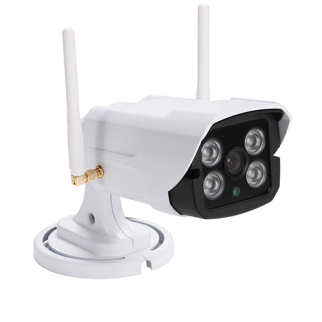 Hd Wifi Ip Bullet Camera With Motion Detection Audio Alarm & Tf Card Support - 1 / 4 Inch H.264 1.0 Megapixel