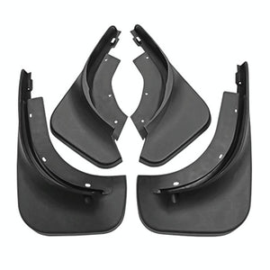 For Volkswagen Touareg 2005-2010 4Pcs / Set Car Auto Soft Plastic Splash Flaps Fender Guard Without Wheel Eyebrow